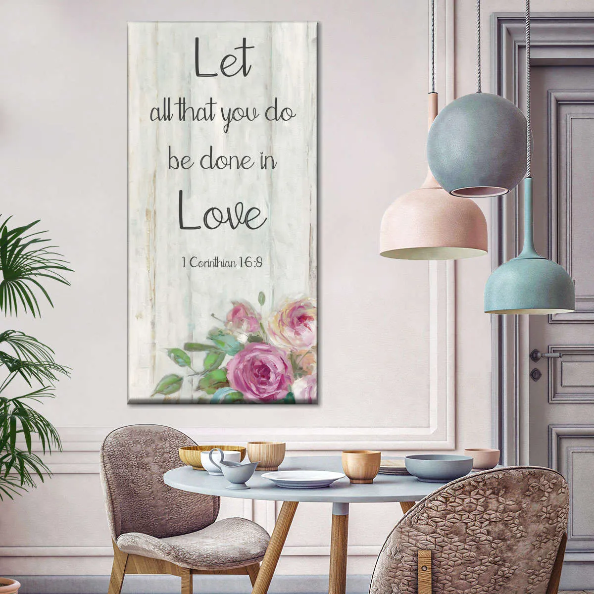 1 Corinthian 16 Verse 8 Wall Art