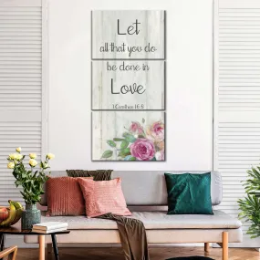 1 Corinthian 16 Verse 8 Wall Art