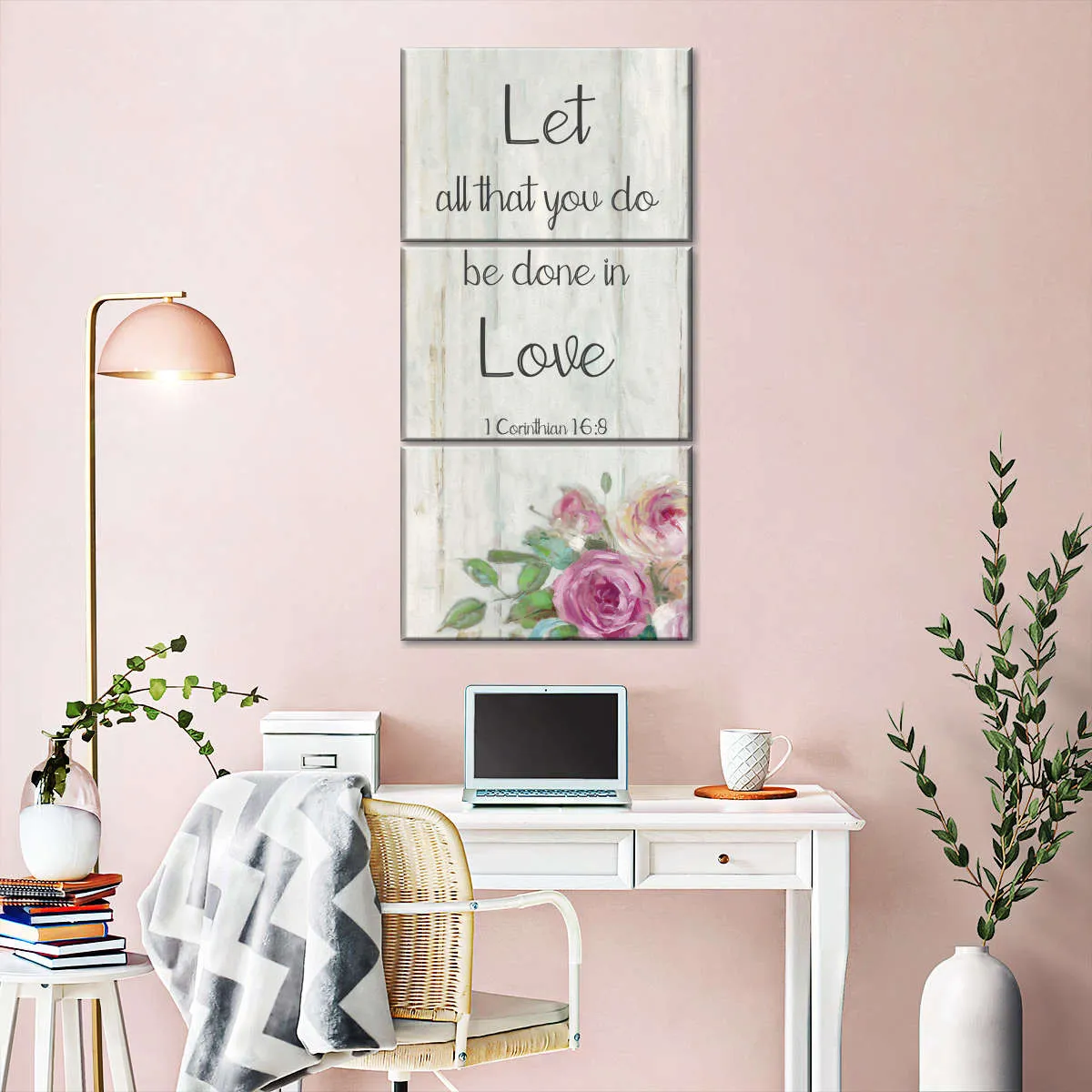 1 Corinthian 16 Verse 8 Wall Art