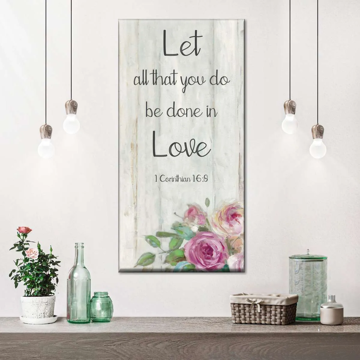 1 Corinthian 16 Verse 8 Wall Art