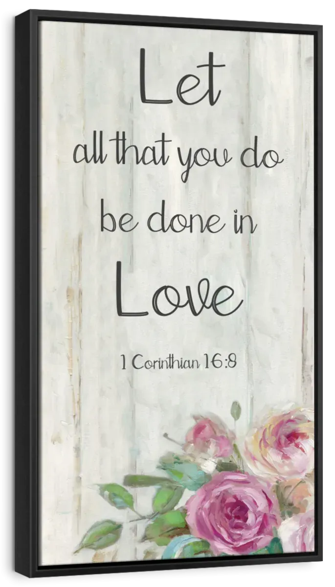 1 Corinthian 16 Verse 8 Wall Art