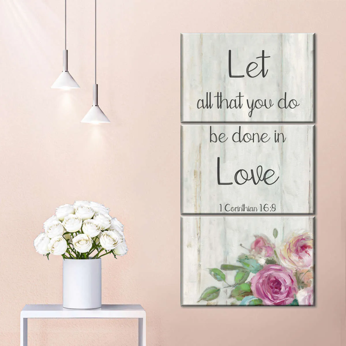 1 Corinthian 16 Verse 8 Wall Art