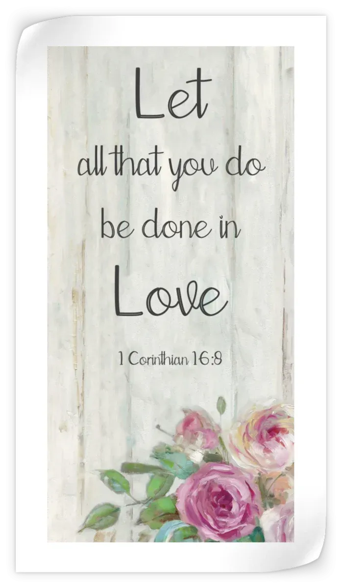 1 Corinthian 16 Verse 8 Wall Art