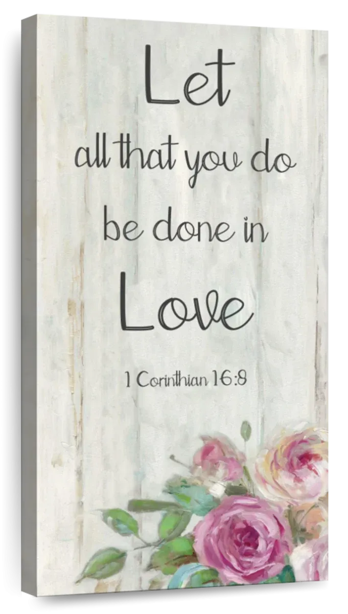 1 Corinthian 16 Verse 8 Wall Art