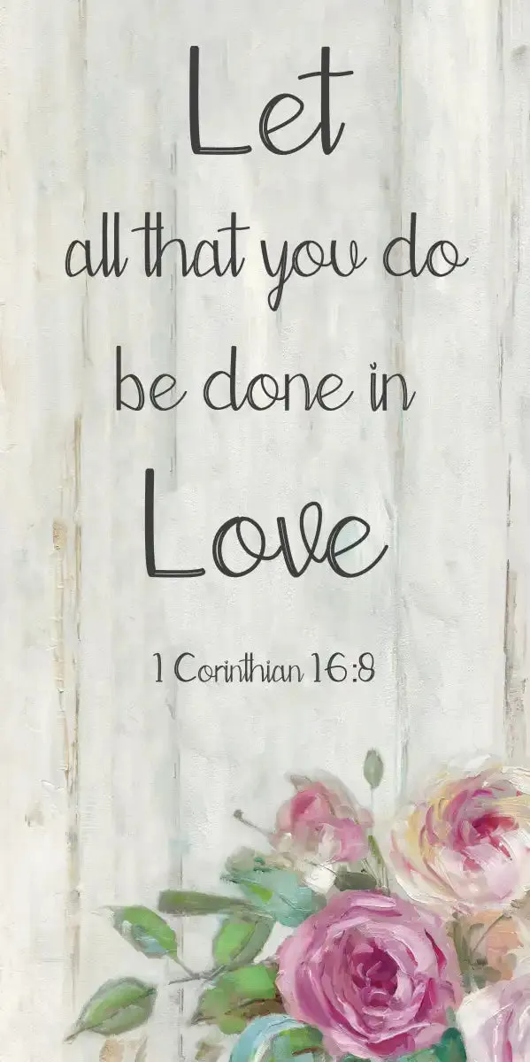 1 Corinthian 16 Verse 8 Wall Art