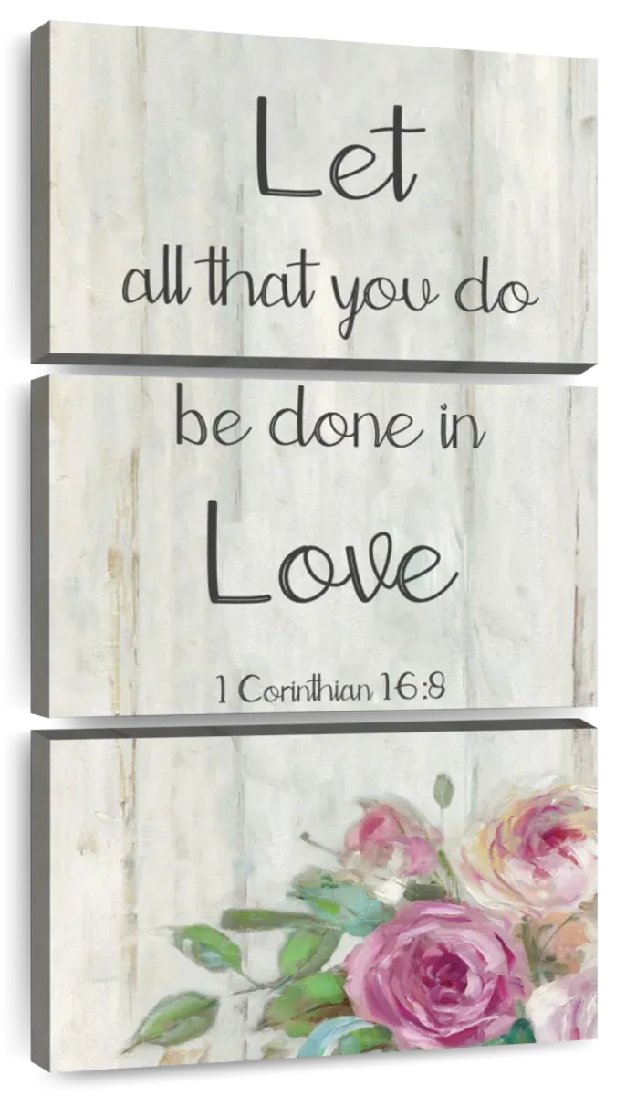 1 Corinthian 16 Verse 8 Wall Art