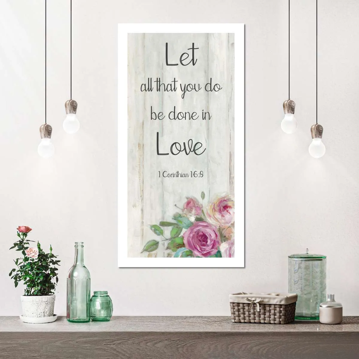 1 Corinthian 16 Verse 8 Wall Art