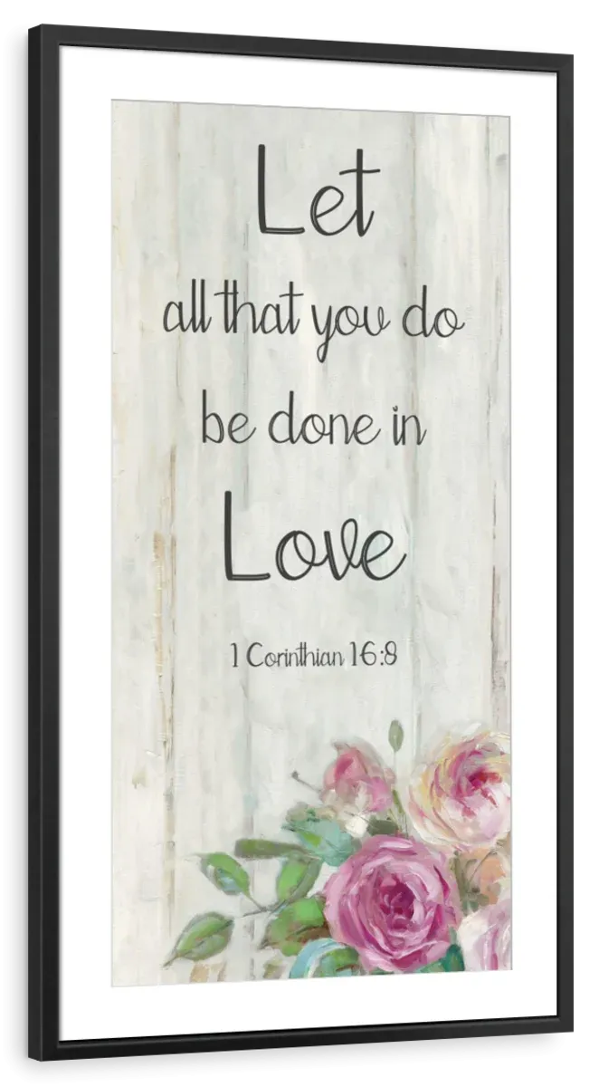 1 Corinthian 16 Verse 8 Wall Art