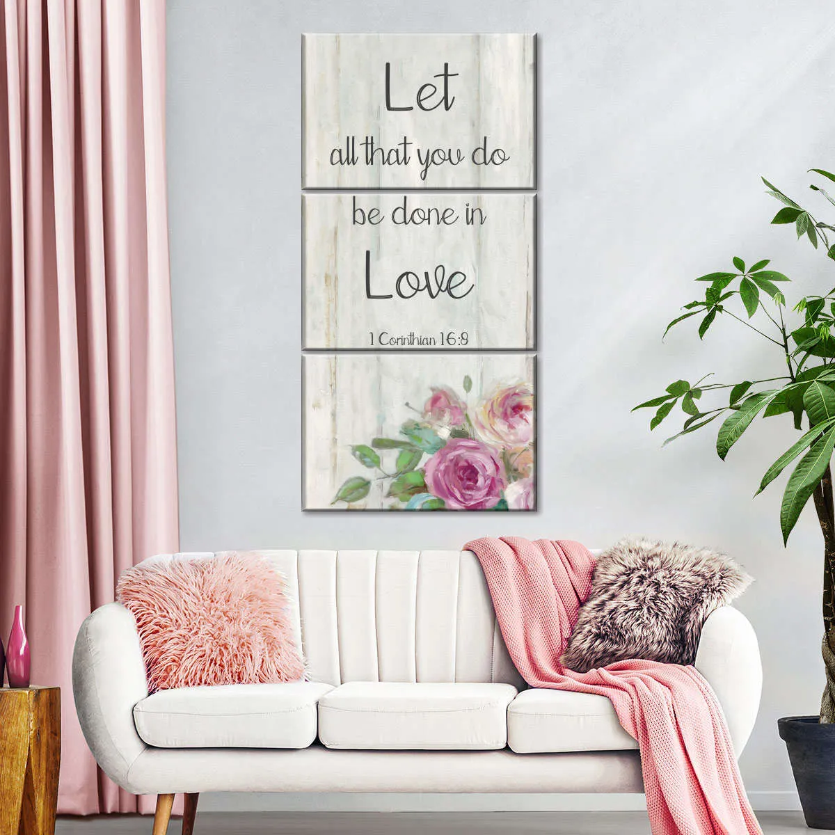 1 Corinthian 16 Verse 8 Wall Art