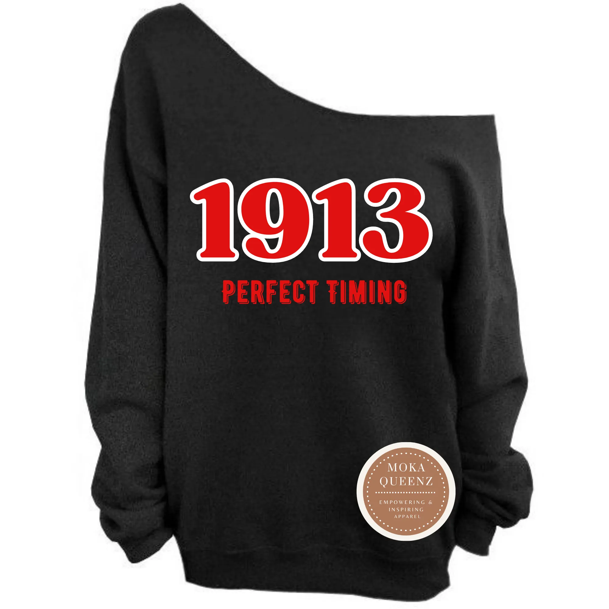 1913 Delta Sigma Theta Off The Shoulder Shirt