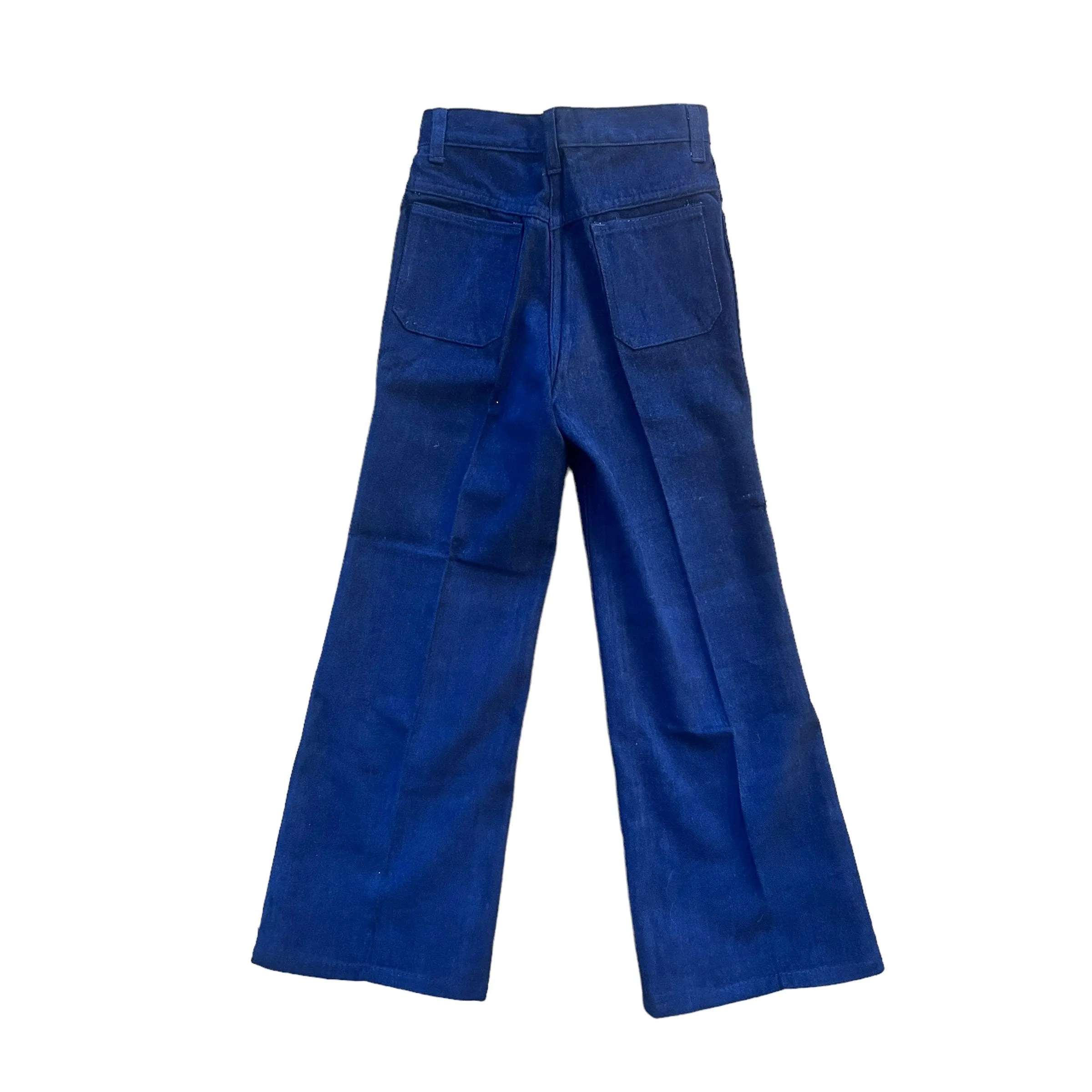 60s Navy Denim Trousers /  6-8Y