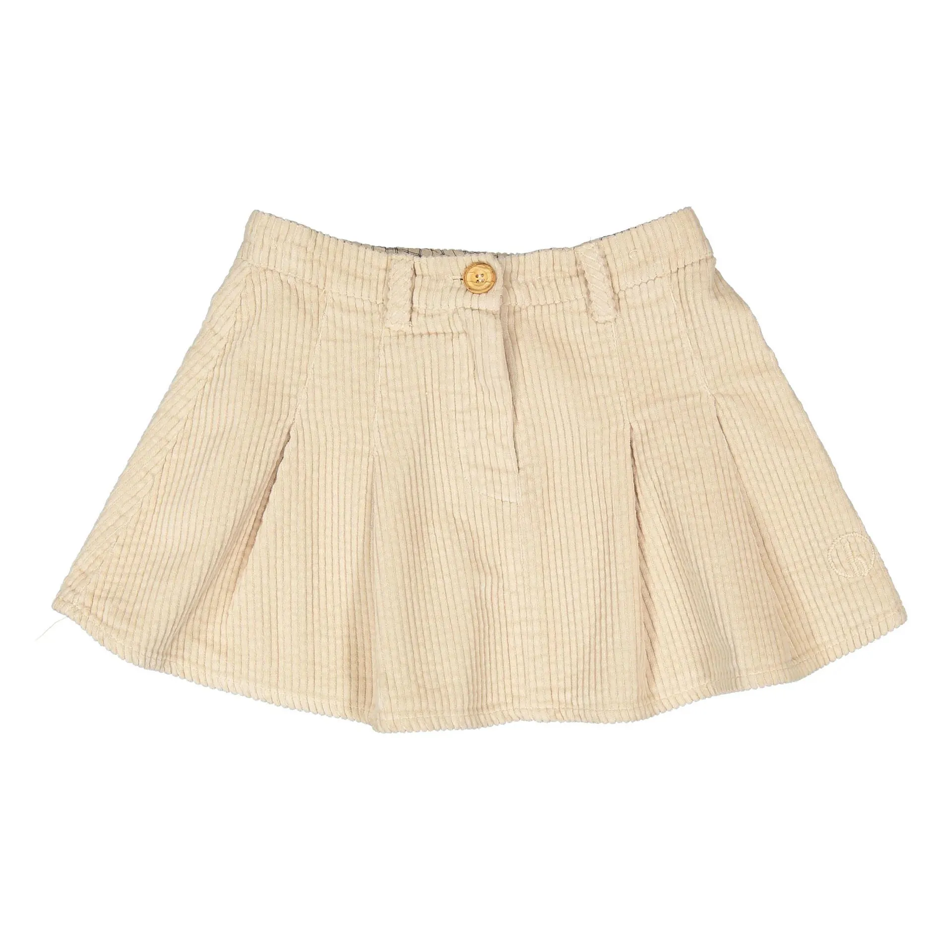 7364-BOX PLEAT SKIRT-Madacamia