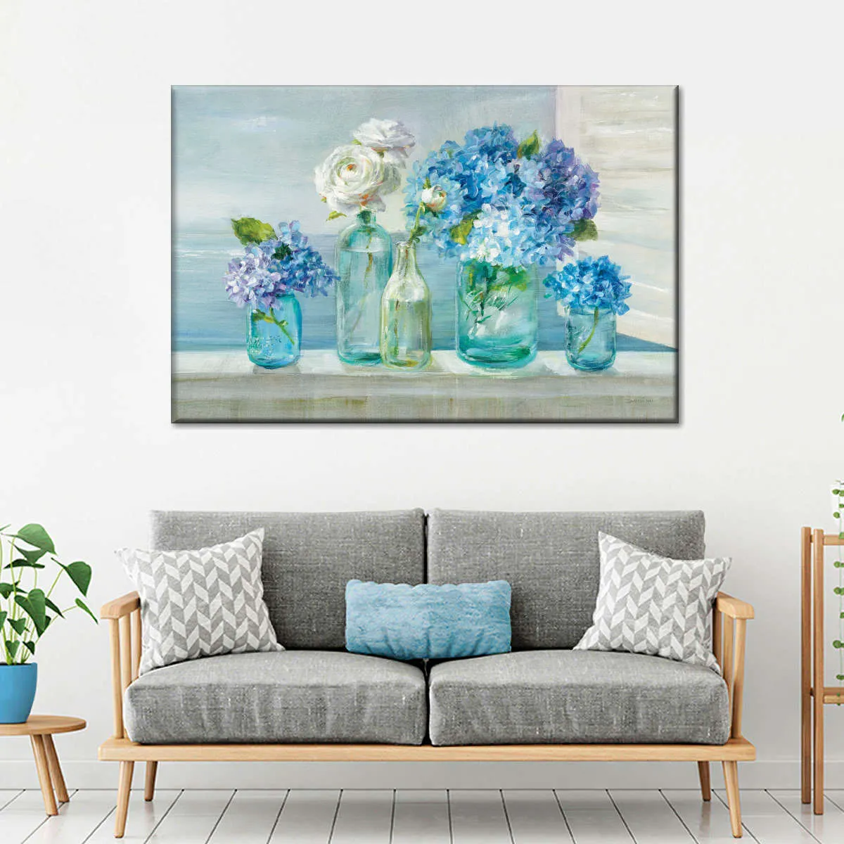 A Beautiful Day At The Beach Wall Art