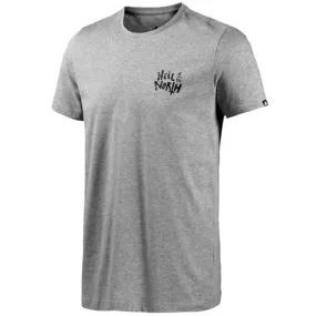 Adidas Hell Of The North Short Sleeved Grey T- Shirt - Mens