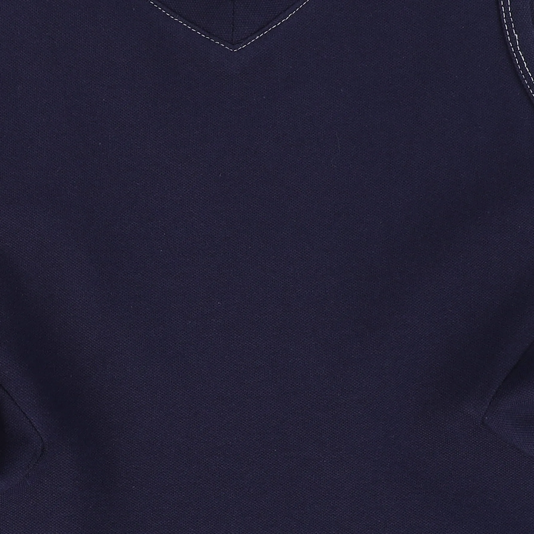 BACE COLLECTION NAVY PIQUE ASYMMETRICAL JUMPER [FINAL SALE]