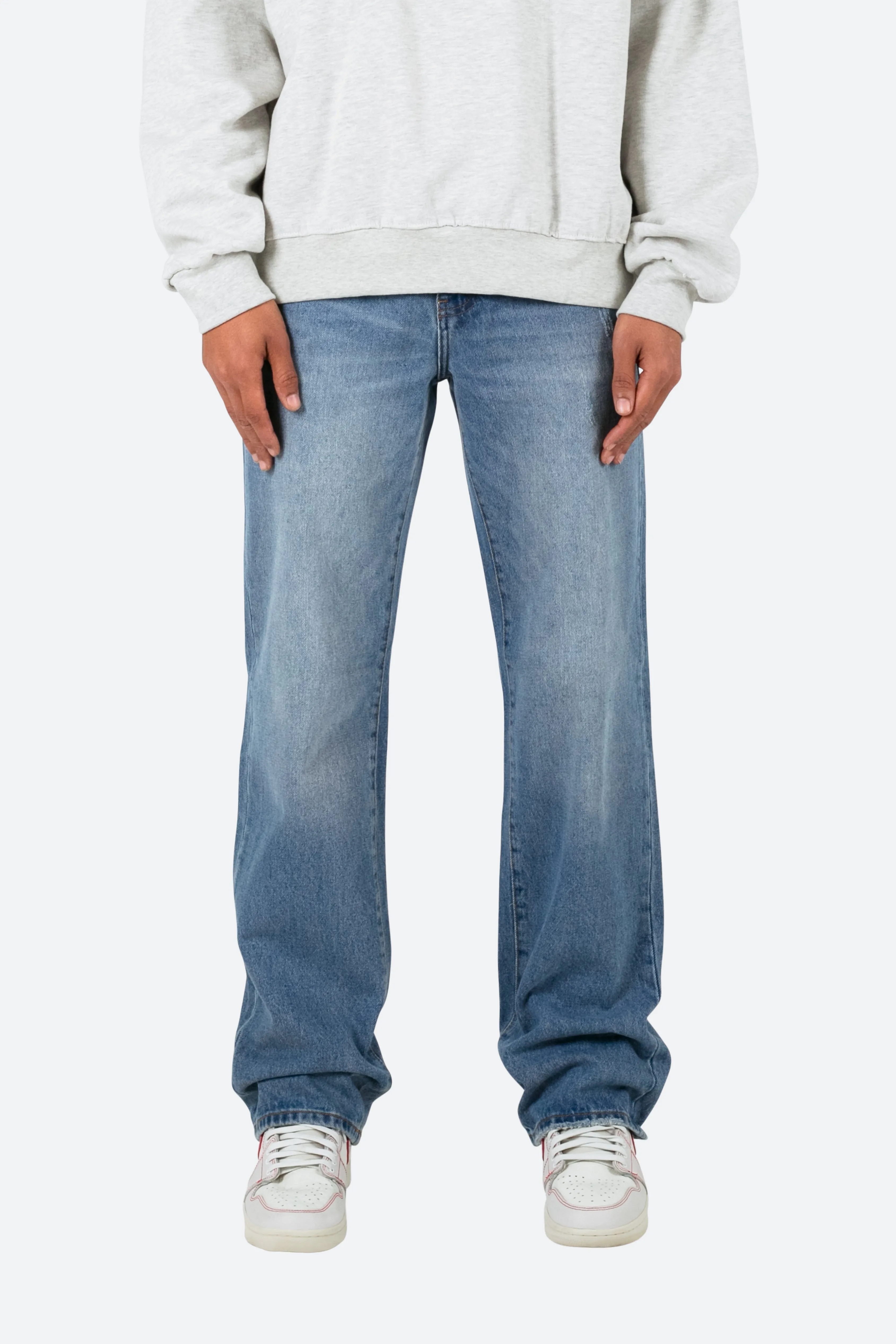 Baggy Every Day Denim - Medium Blue