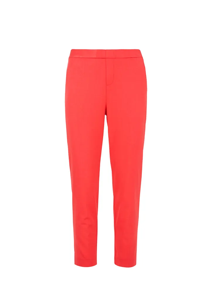 Basic Red Trousers