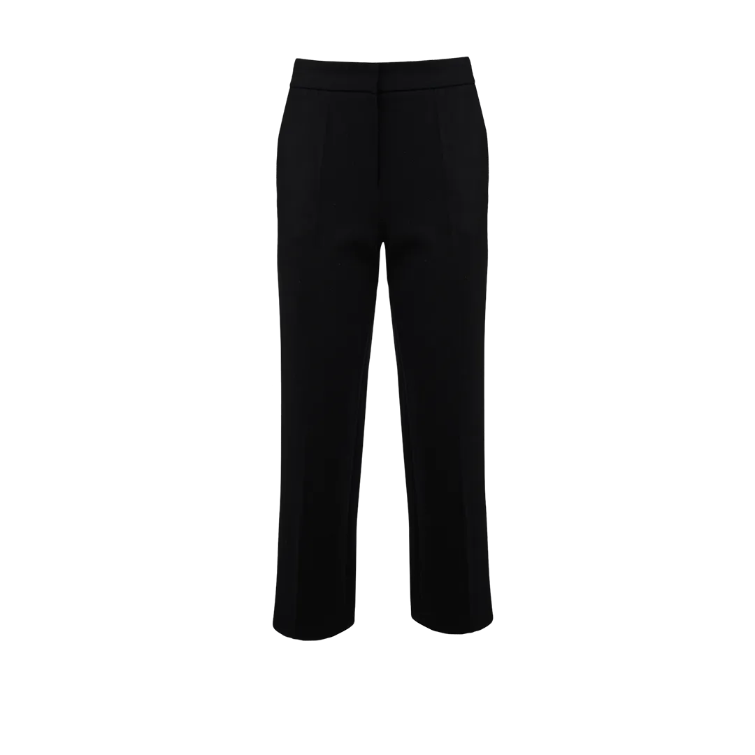 Black Cropped Trouser