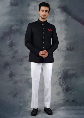 Black Jodhpuri Suit | Siddhesh Chauhan