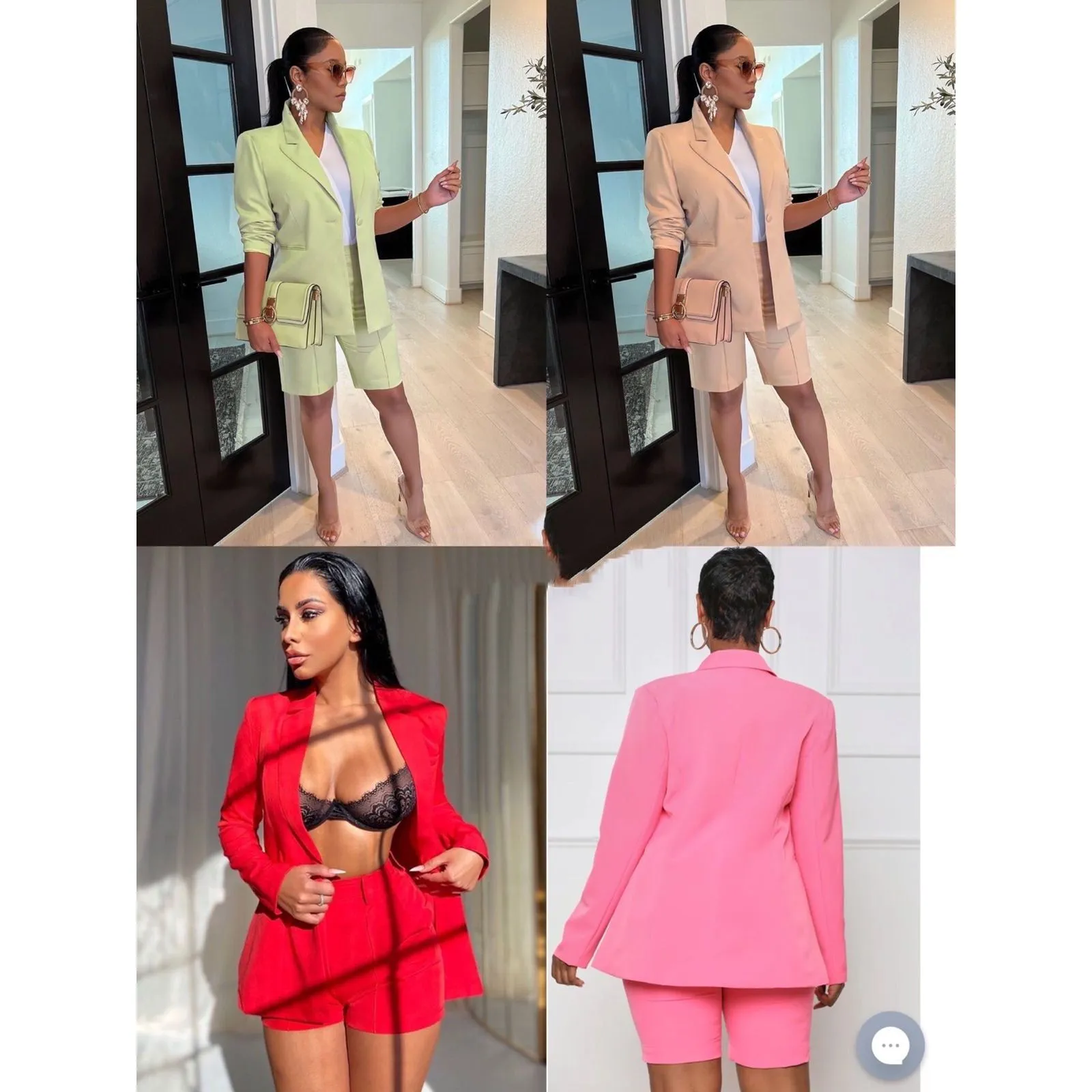 Boss Lady Short  Formal Suits