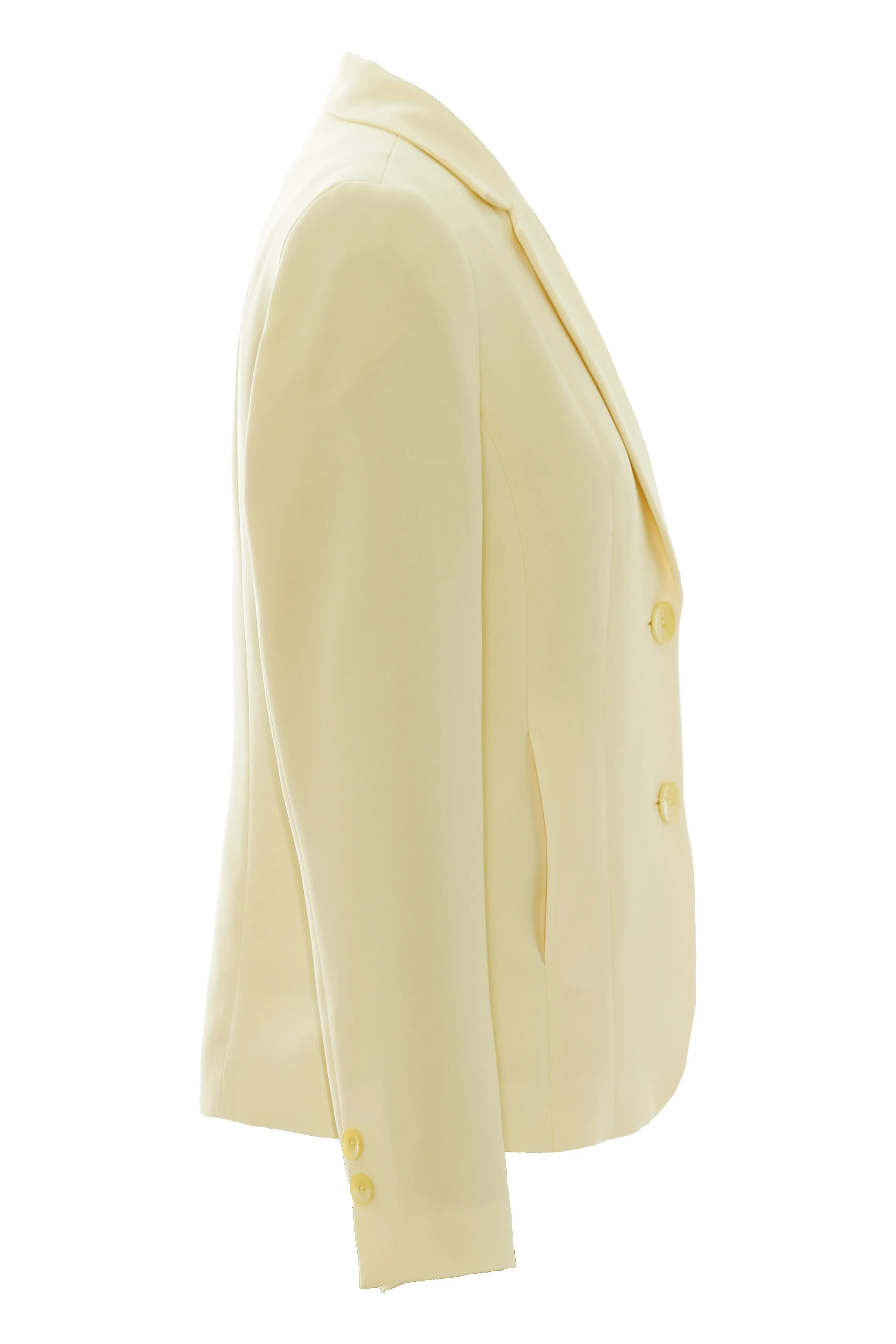 Busy Clothing Women Suit Jacket Lemon Yellow