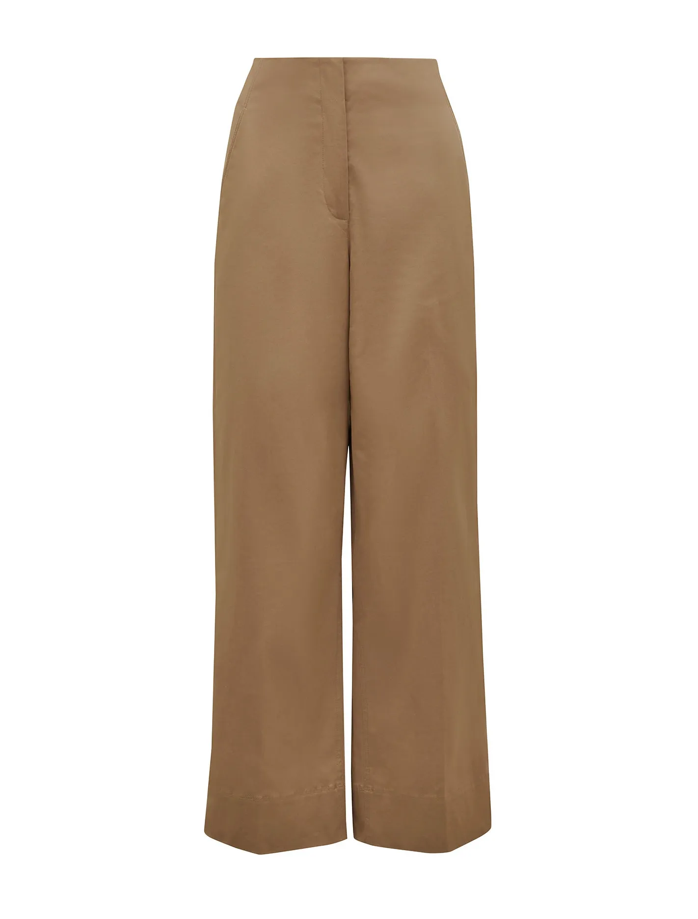 Cassandra Cropped Straight Pants