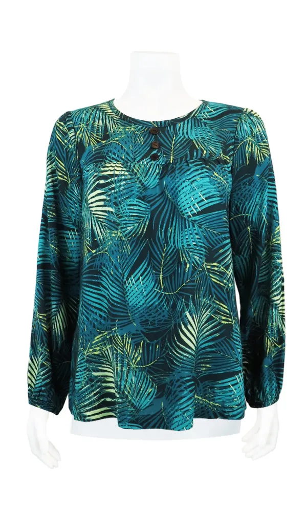 CELESTE Night Fern Blouse