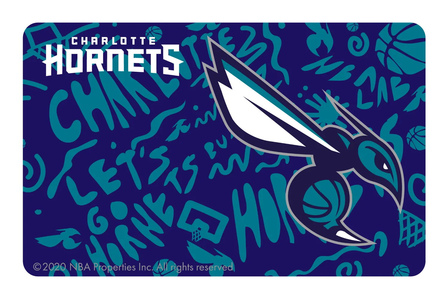 Charlotte Hornets: Team Mural