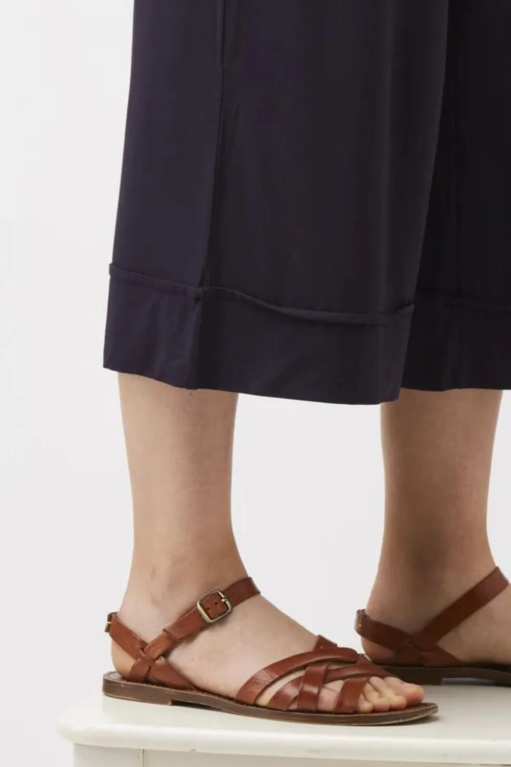 Culotte Resort Pant | Navy