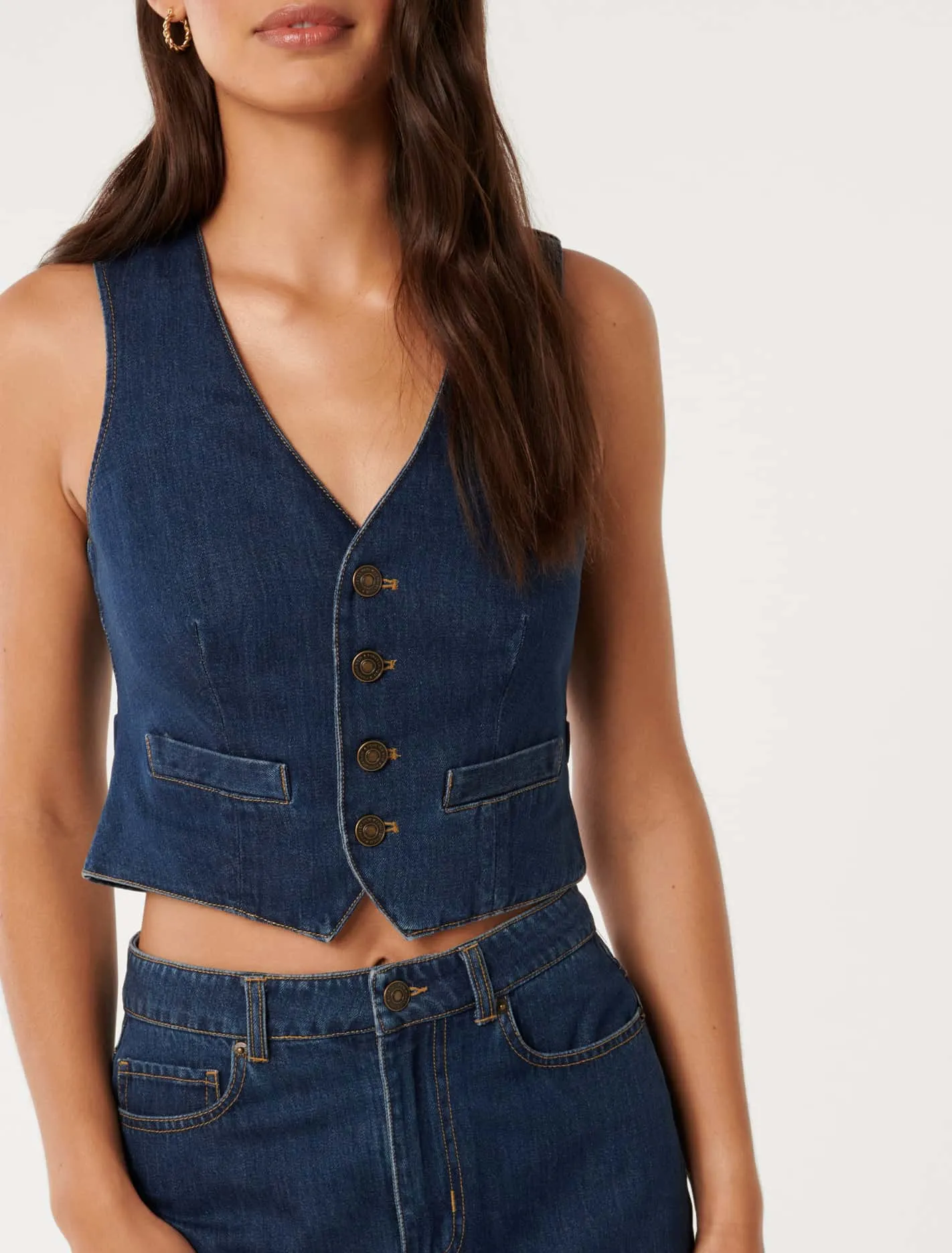 Dallas Denim Waistcoat