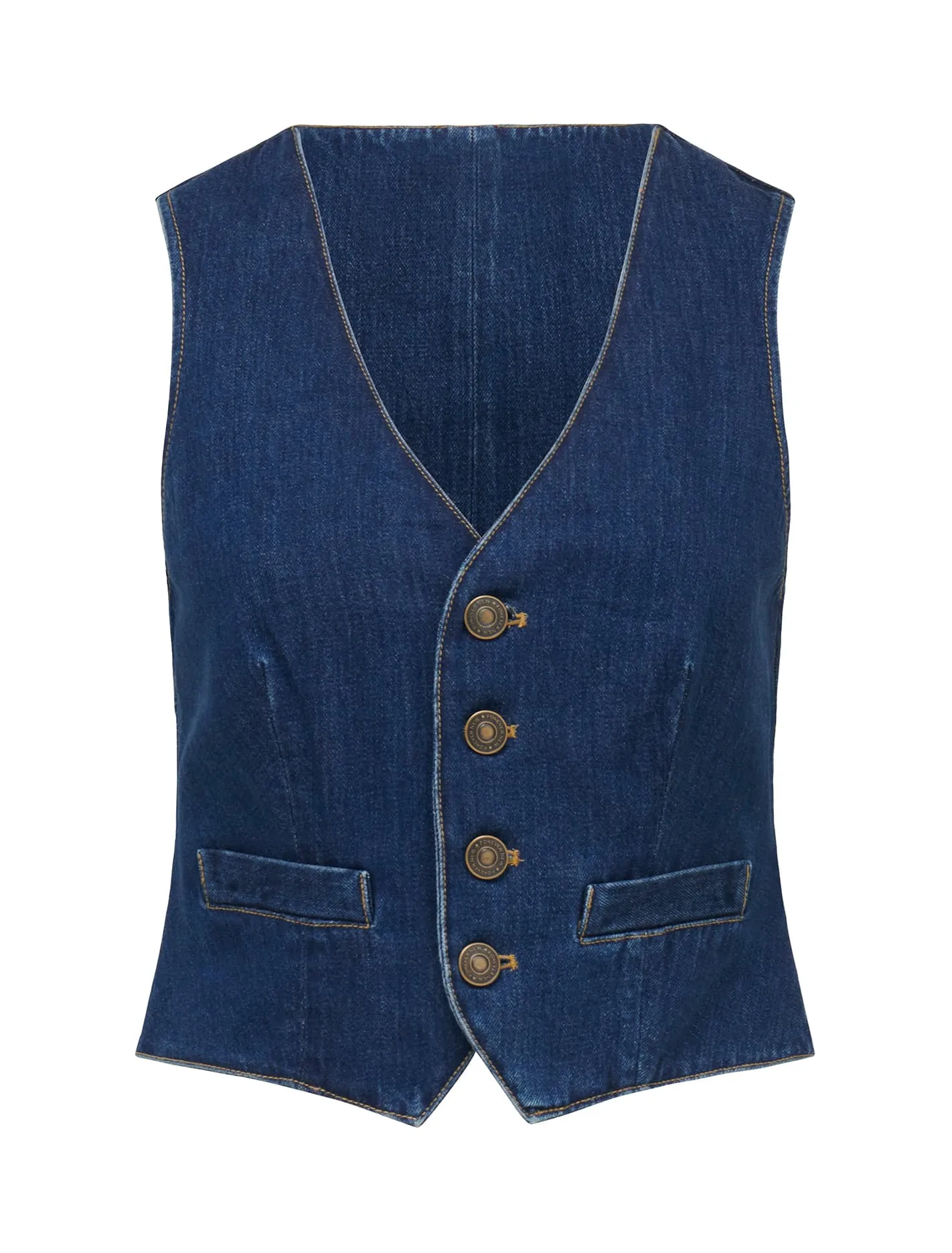 Dallas Denim Waistcoat