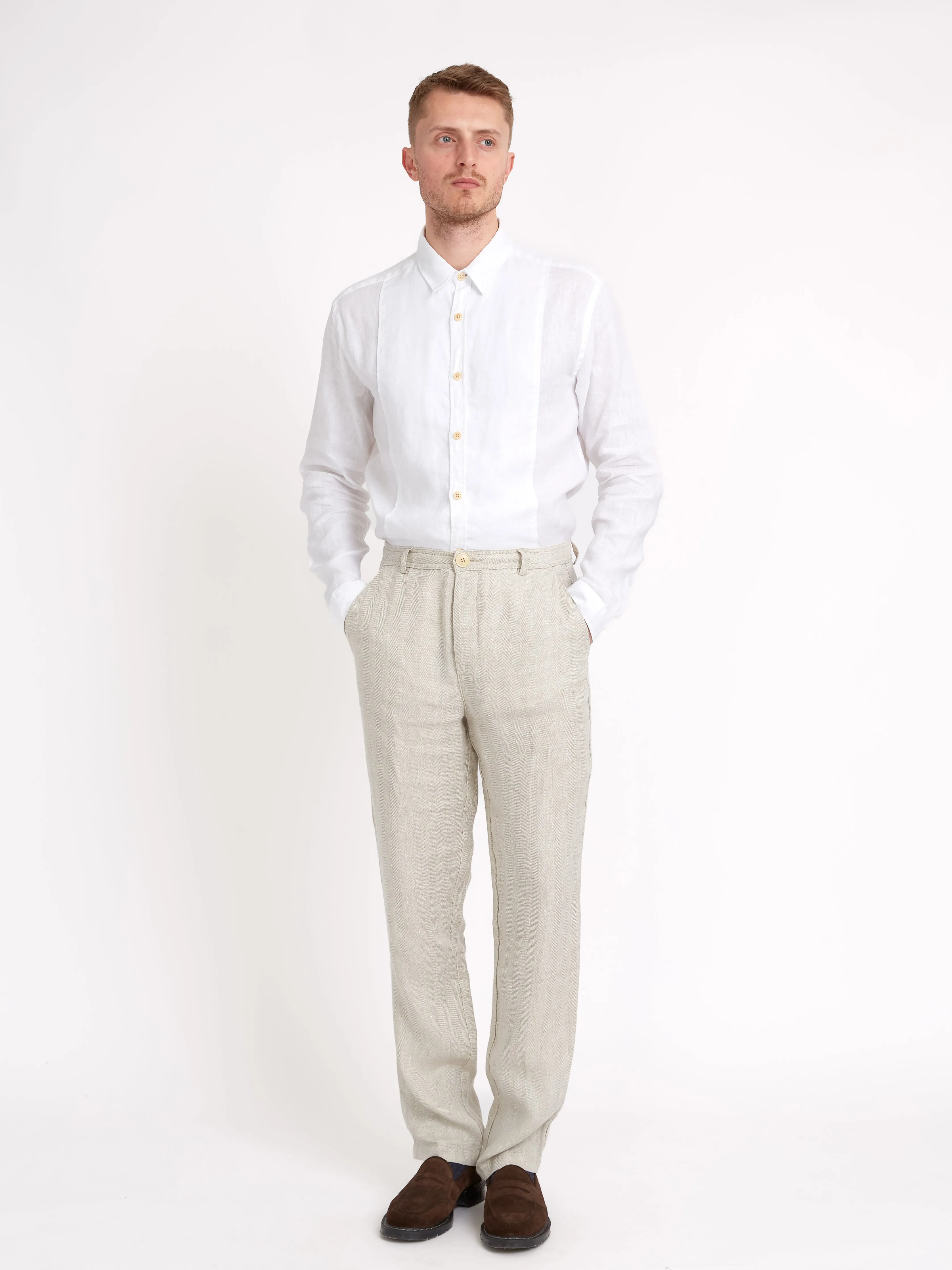 Drawstring Trousers Davidson Sand