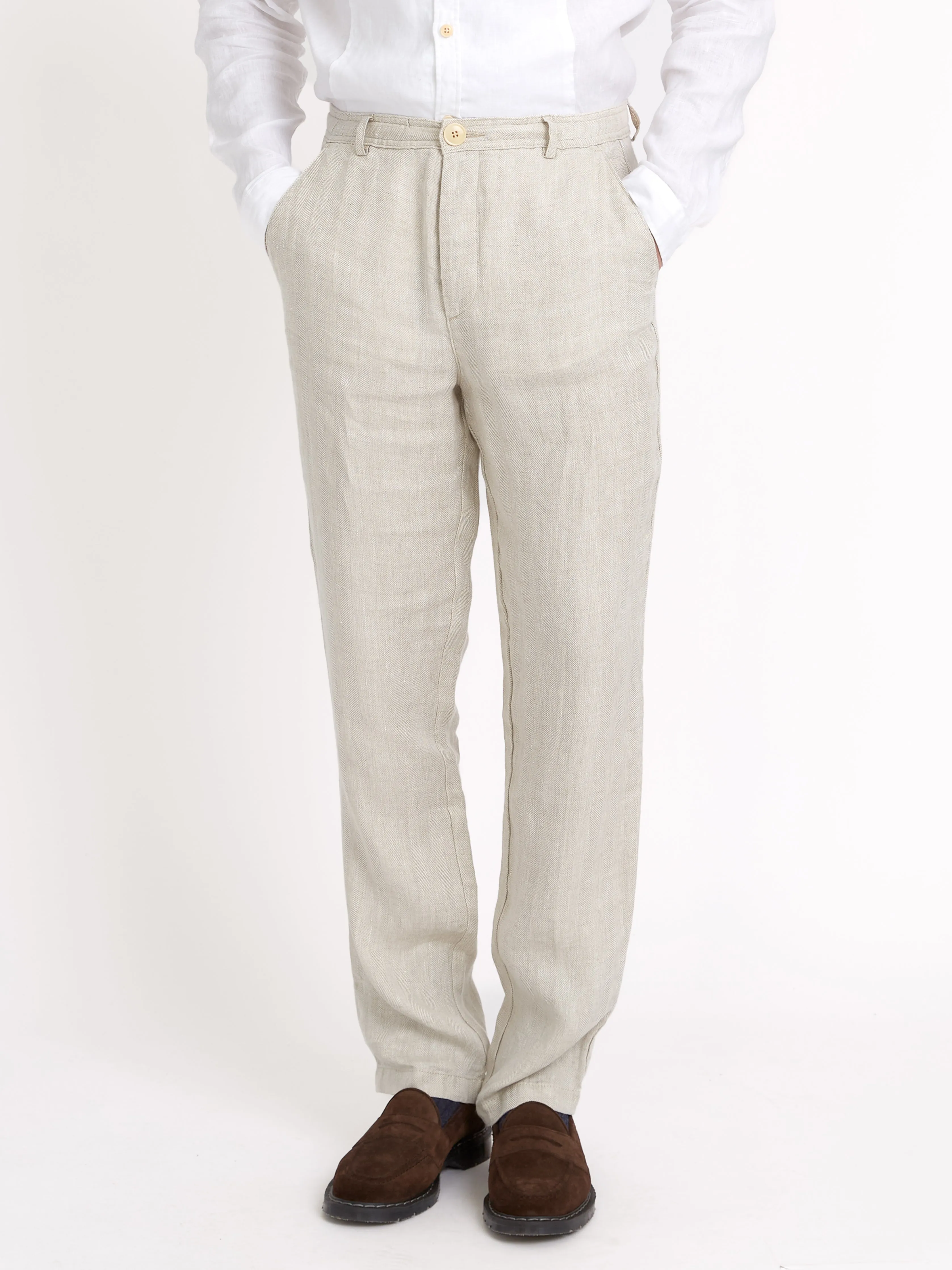 Drawstring Trousers Davidson Sand