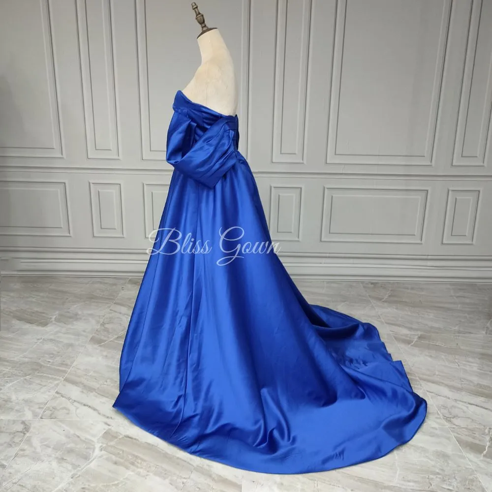 Elegant Off-Shoulder Evening Dress