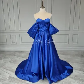 Elegant Off-Shoulder Evening Dress