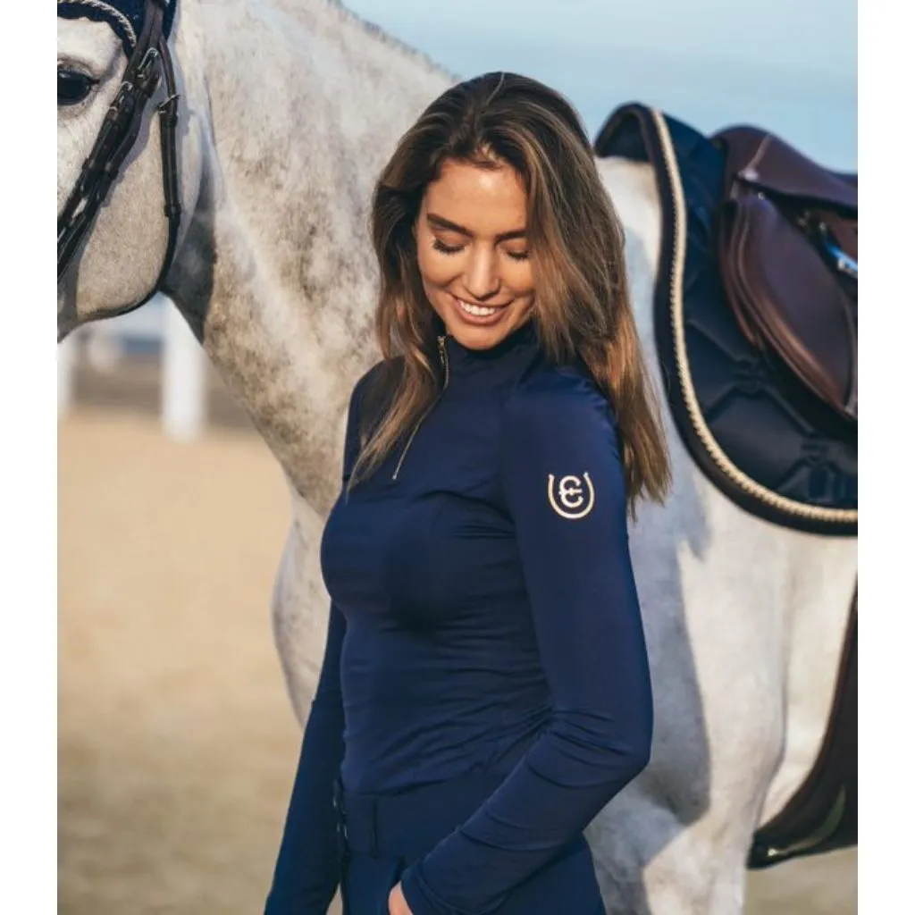 Equestrian Stockholm UV Protection Long Sleeved Top ROYAL CLASSIC