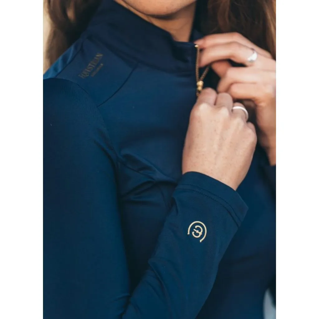 Equestrian Stockholm UV Protection Long Sleeved Top ROYAL CLASSIC