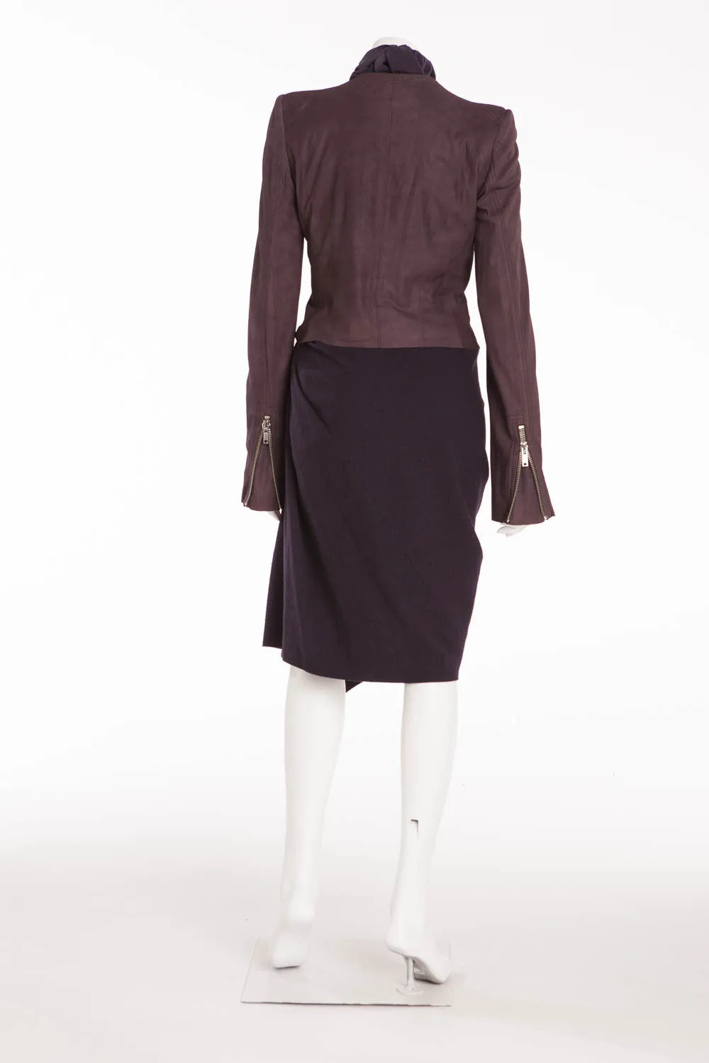 Haider Ackermann - Purple 3pc Blouse, Skirt and Jacket - IT 42