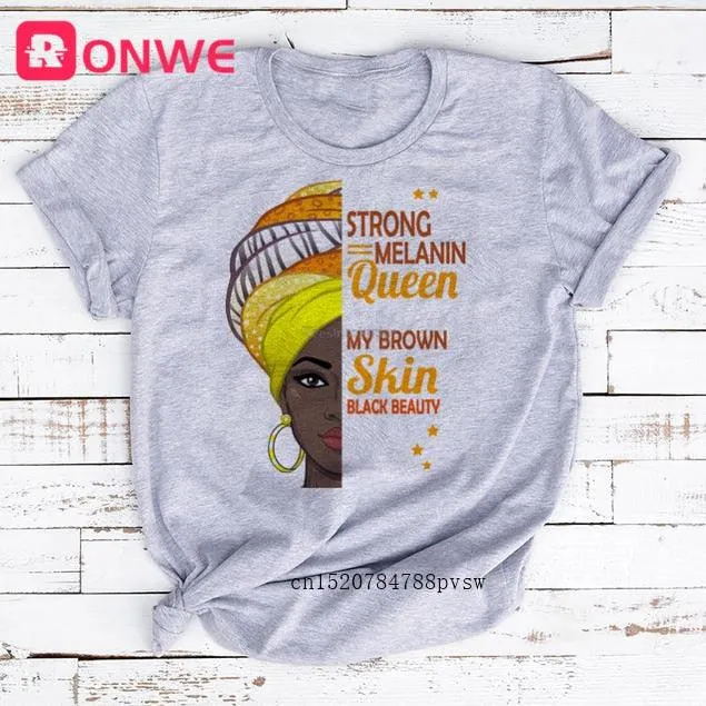 I Am A Strong Melanin Queen T-shirt