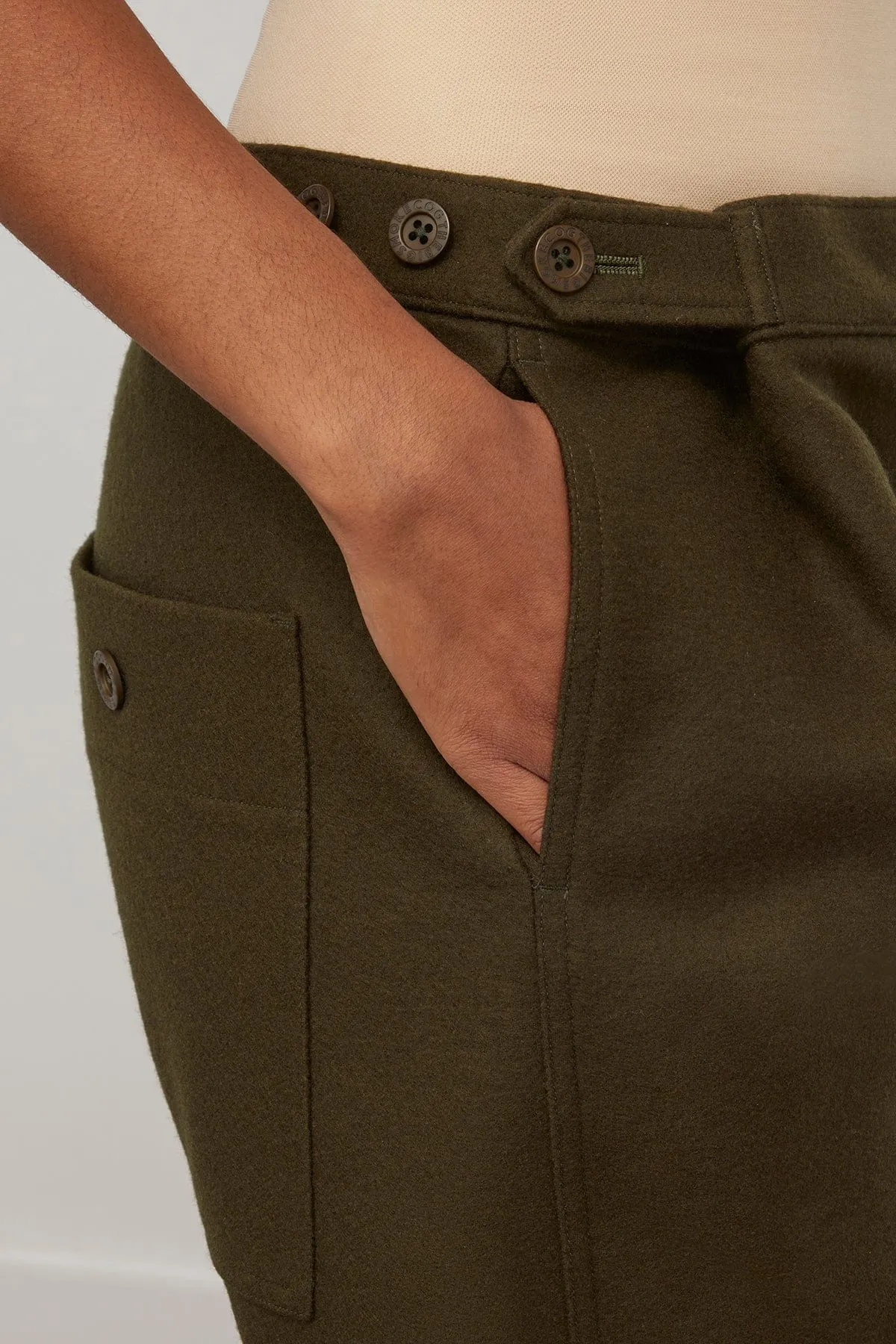 Indy Trousers in Olive