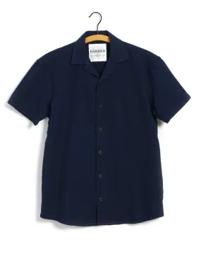 JONNY | Short Sleeve Shirt | Indigo