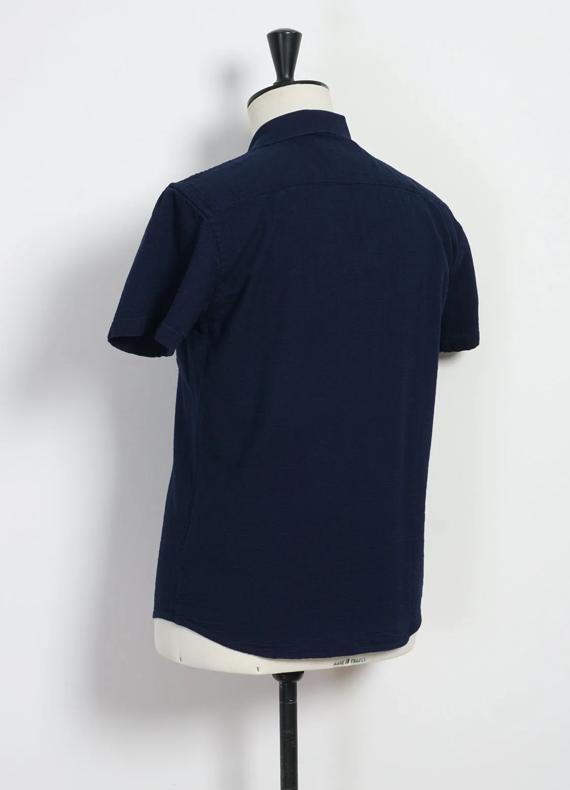 JONNY | Short Sleeve Shirt | Indigo