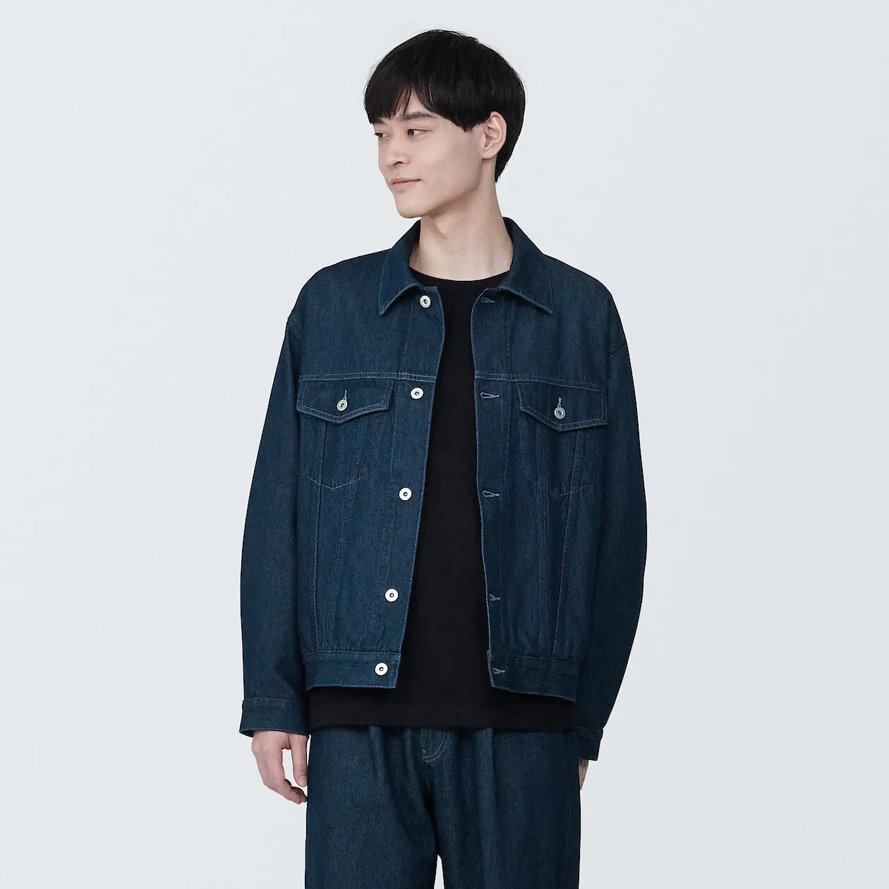 Kapok Blend Denim Jacket