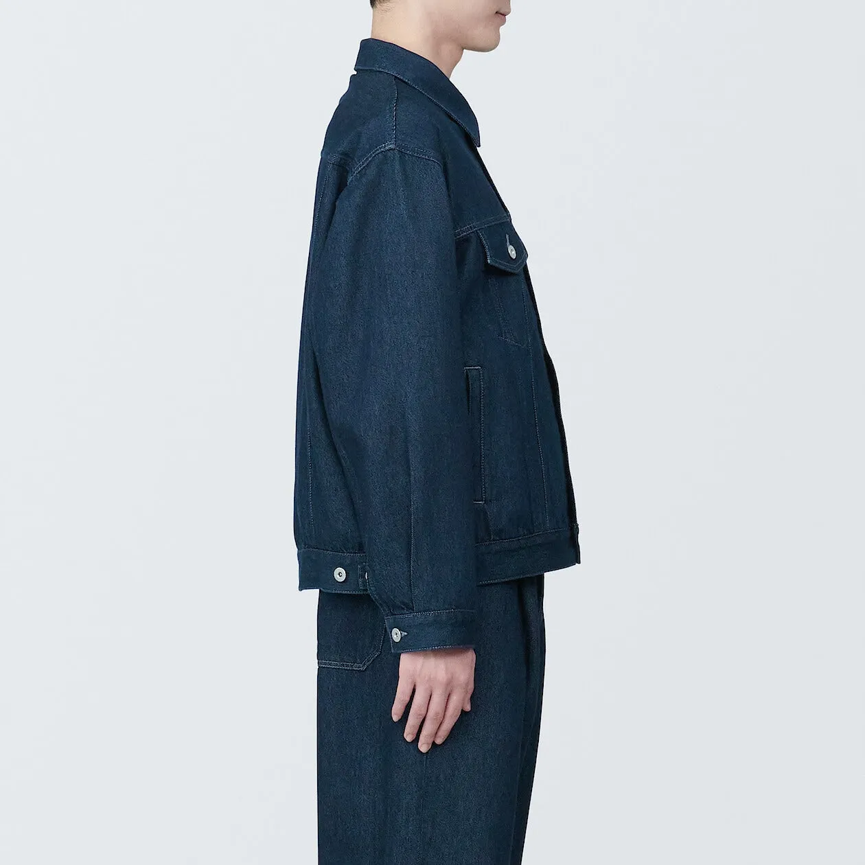 Kapok Blend Denim Jacket