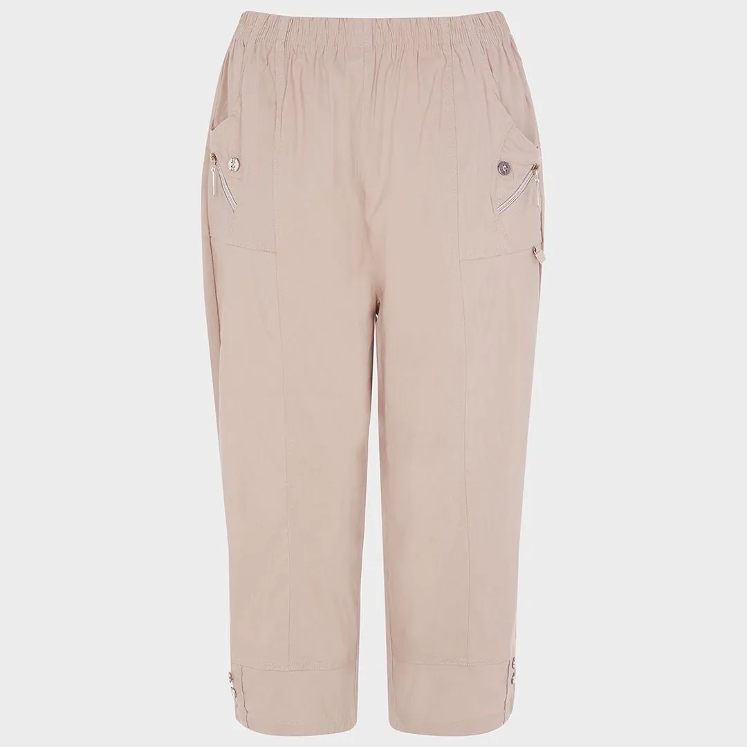 Ladies Elastic Waist Trousers