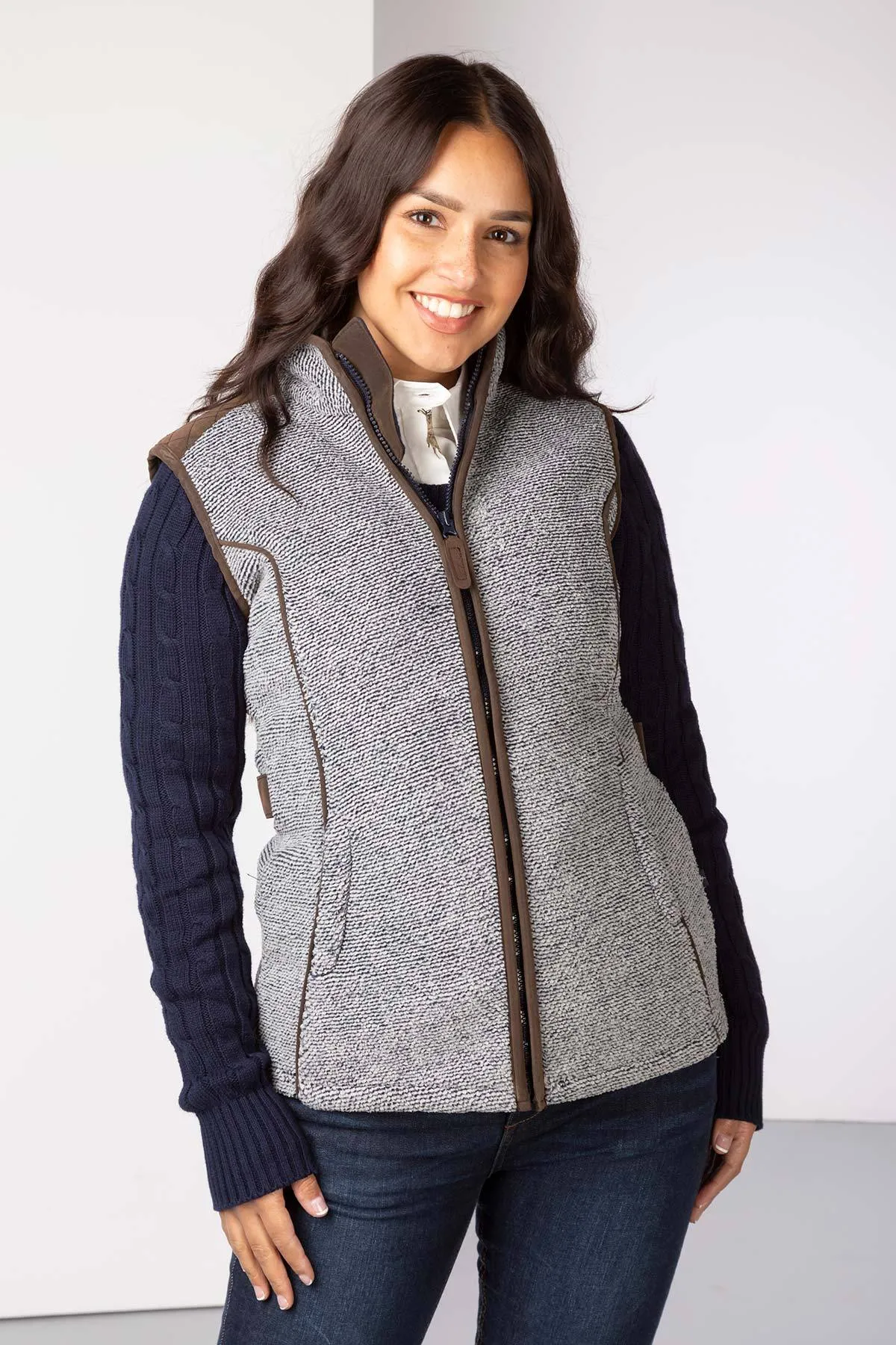 Ladies Fleece Gilet - Kilnsey