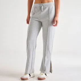 Ladies Grey Wide Leg Jogger