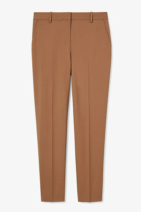 Mejia Pant - Washable Wool Twill :: Camel