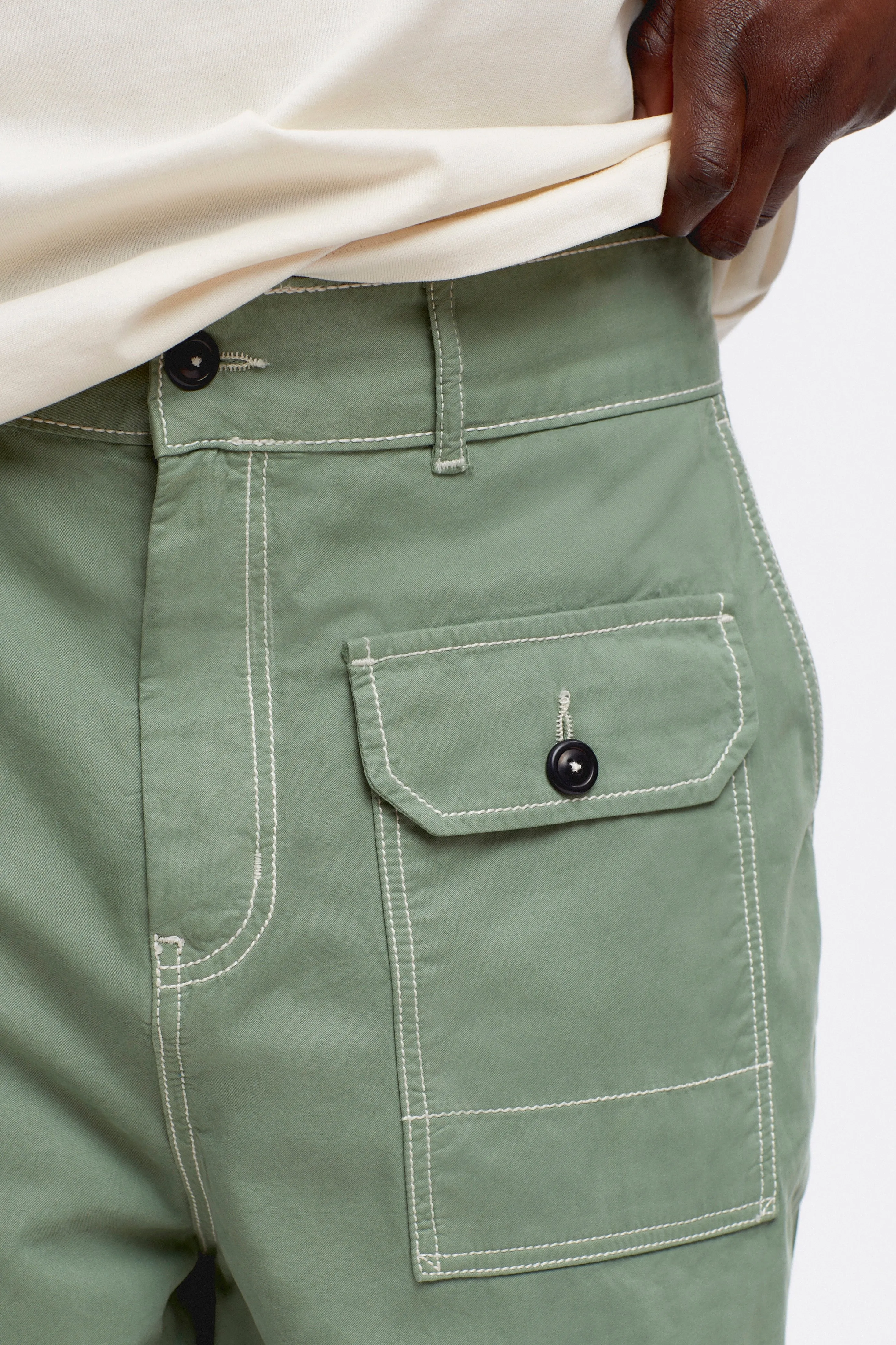 Men’s Manzala Pant in Hedge Green