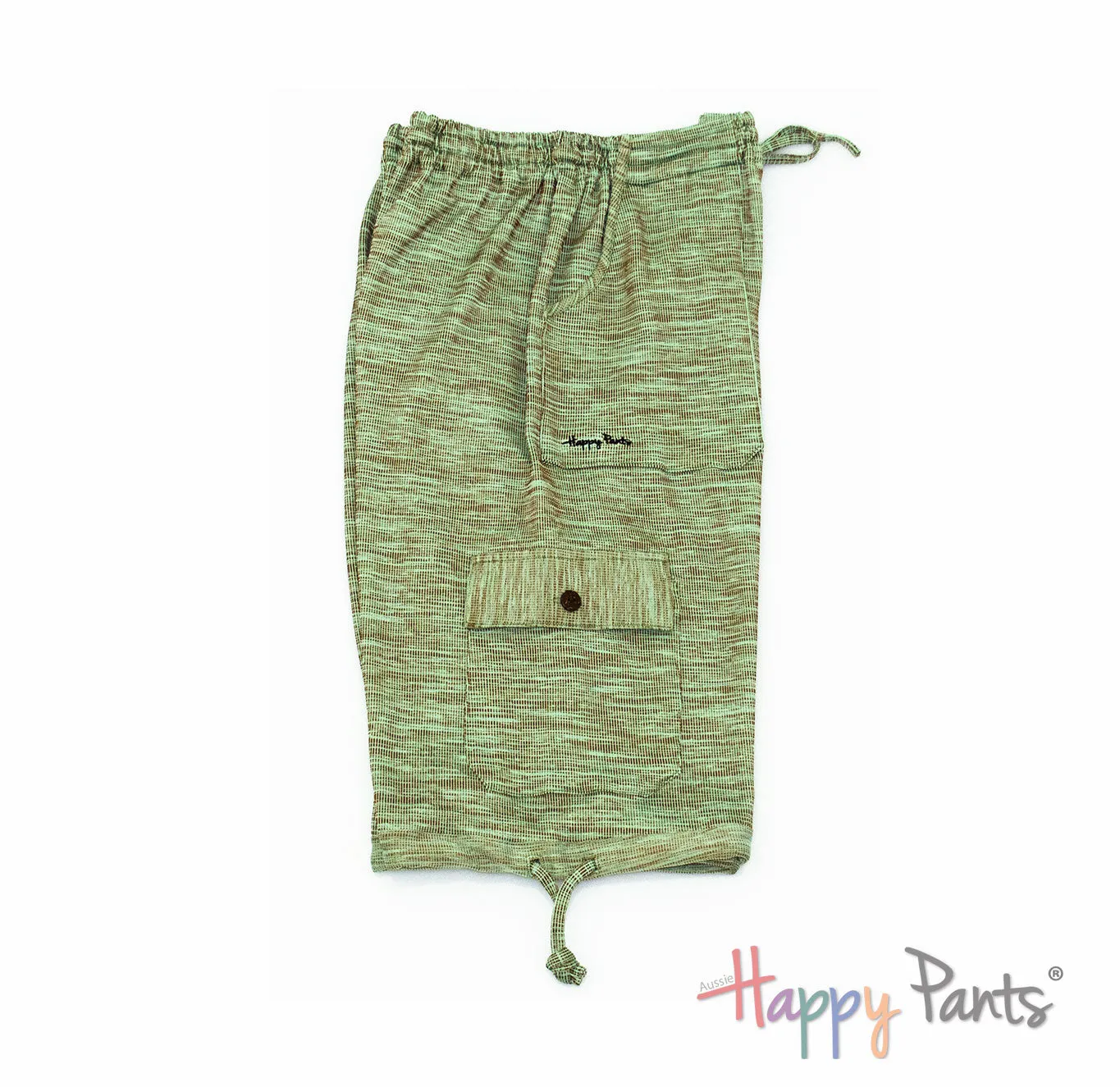 Olive Essence Brown Women Long Shorts